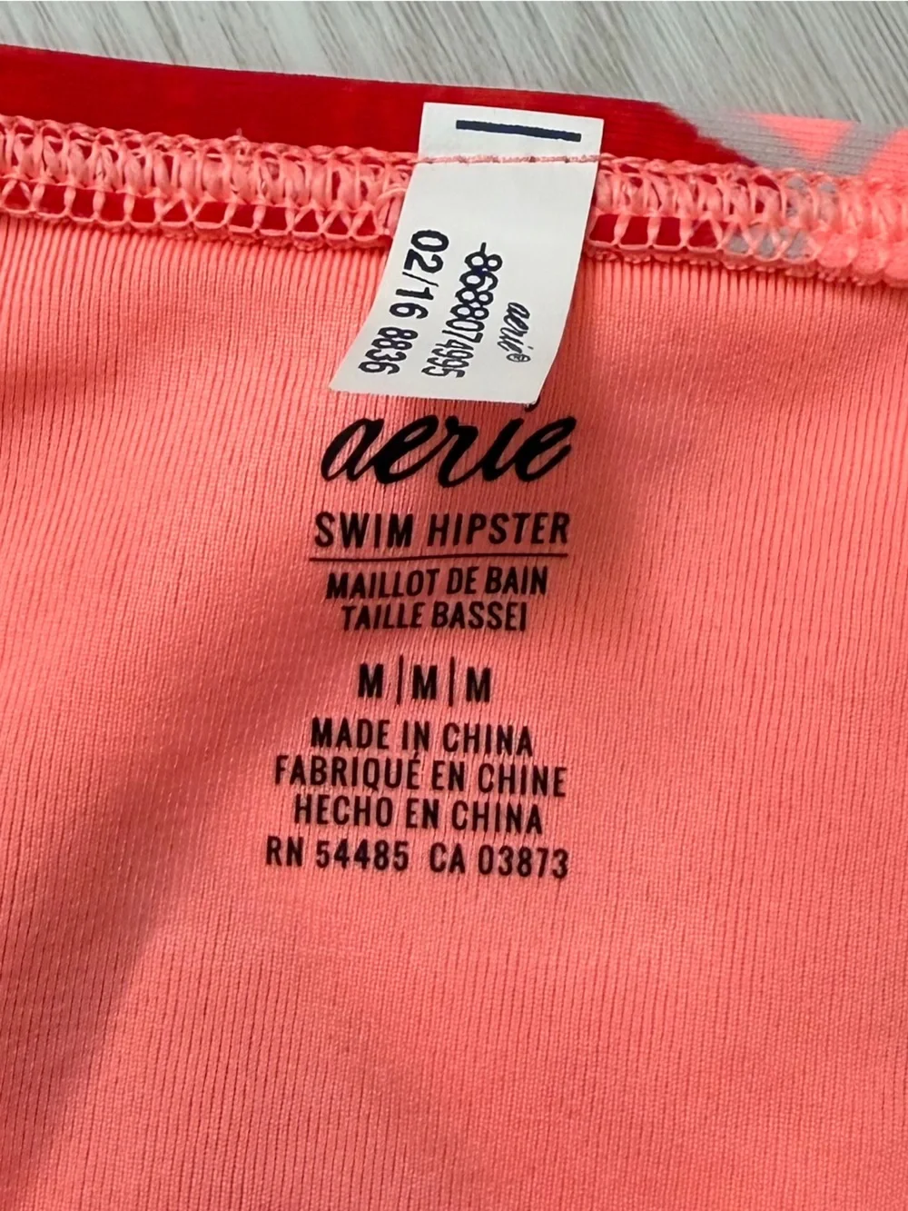 Aerie Coral Floral Bikini Set NWOT | 36B Top, M Bottom